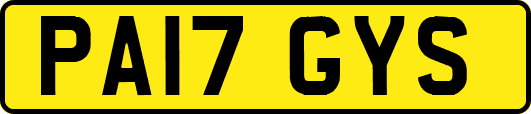 PA17GYS