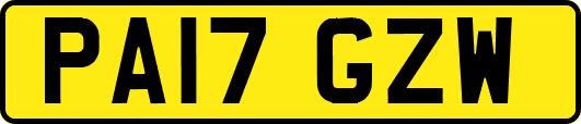PA17GZW