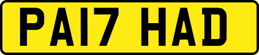 PA17HAD
