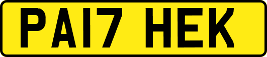 PA17HEK