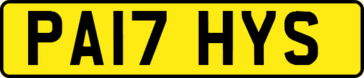 PA17HYS