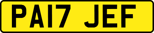 PA17JEF