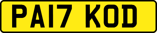 PA17KOD