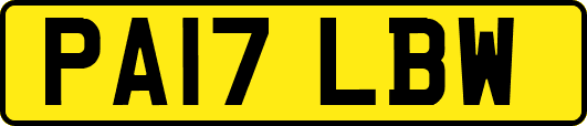 PA17LBW