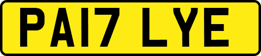 PA17LYE