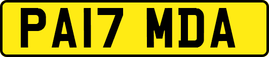 PA17MDA