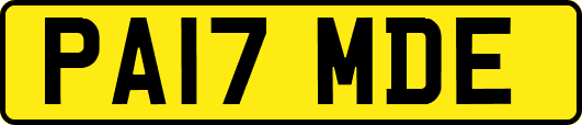 PA17MDE