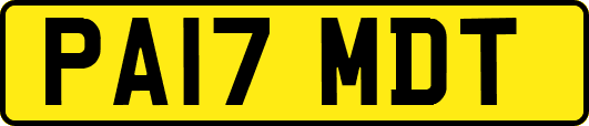 PA17MDT