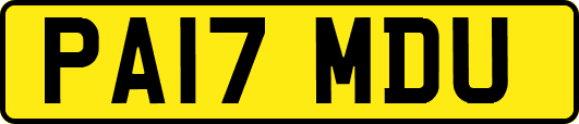 PA17MDU