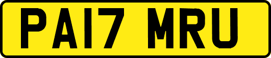PA17MRU