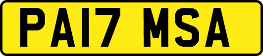 PA17MSA