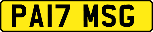 PA17MSG