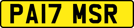 PA17MSR