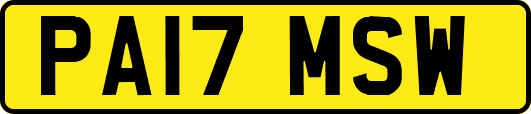 PA17MSW