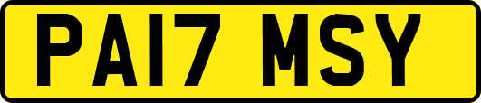 PA17MSY
