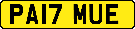 PA17MUE