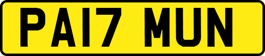 PA17MUN