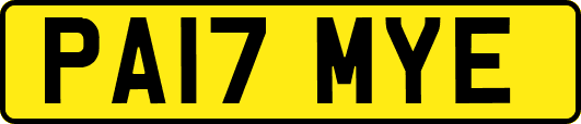 PA17MYE