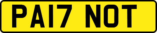 PA17NOT