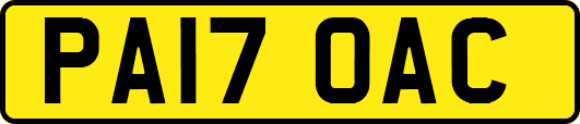 PA17OAC