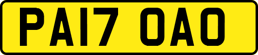 PA17OAO