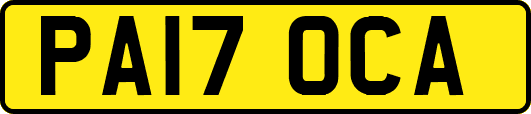 PA17OCA