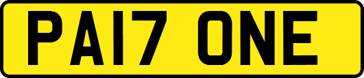 PA17ONE