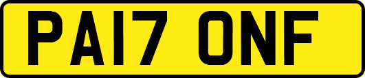 PA17ONF
