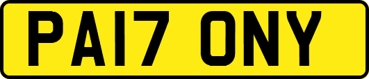 PA17ONY