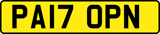 PA17OPN