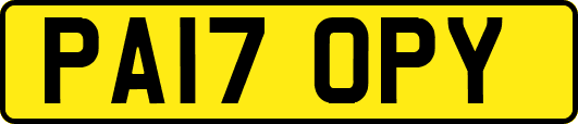 PA17OPY