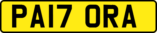 PA17ORA
