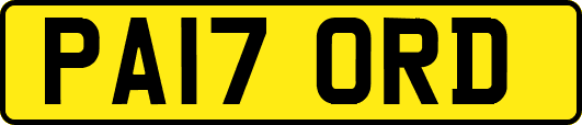 PA17ORD
