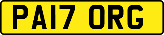 PA17ORG