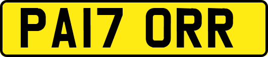 PA17ORR