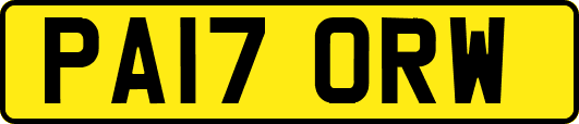 PA17ORW