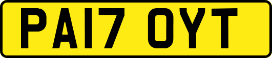 PA17OYT