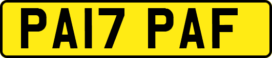 PA17PAF