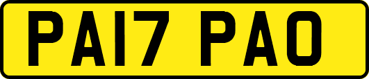 PA17PAO