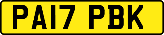 PA17PBK
