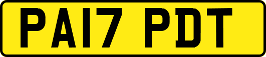 PA17PDT