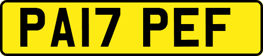 PA17PEF