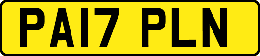 PA17PLN