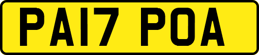 PA17POA