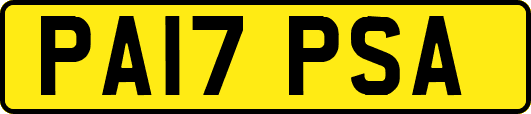 PA17PSA