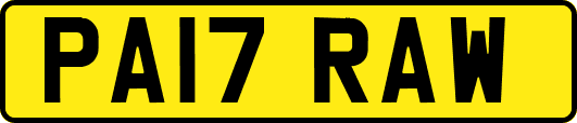 PA17RAW