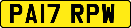 PA17RPW