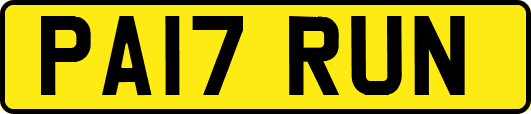 PA17RUN