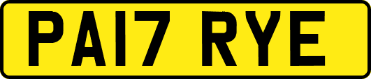 PA17RYE