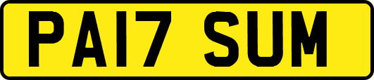 PA17SUM